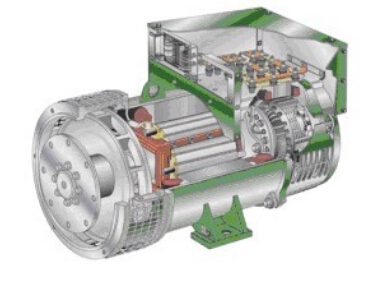 横峰发电机内部结构图